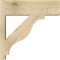 Ekena Millwork Funston Block Rough Sawn Outlooker, Douglas Fir, 8"W x 24"D x 24"H OUT08X24X24FST05RDF - alternate 4